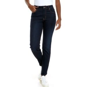 Crown & Ivy Denim Blue Straight Leg Blue Jeans Size 6
